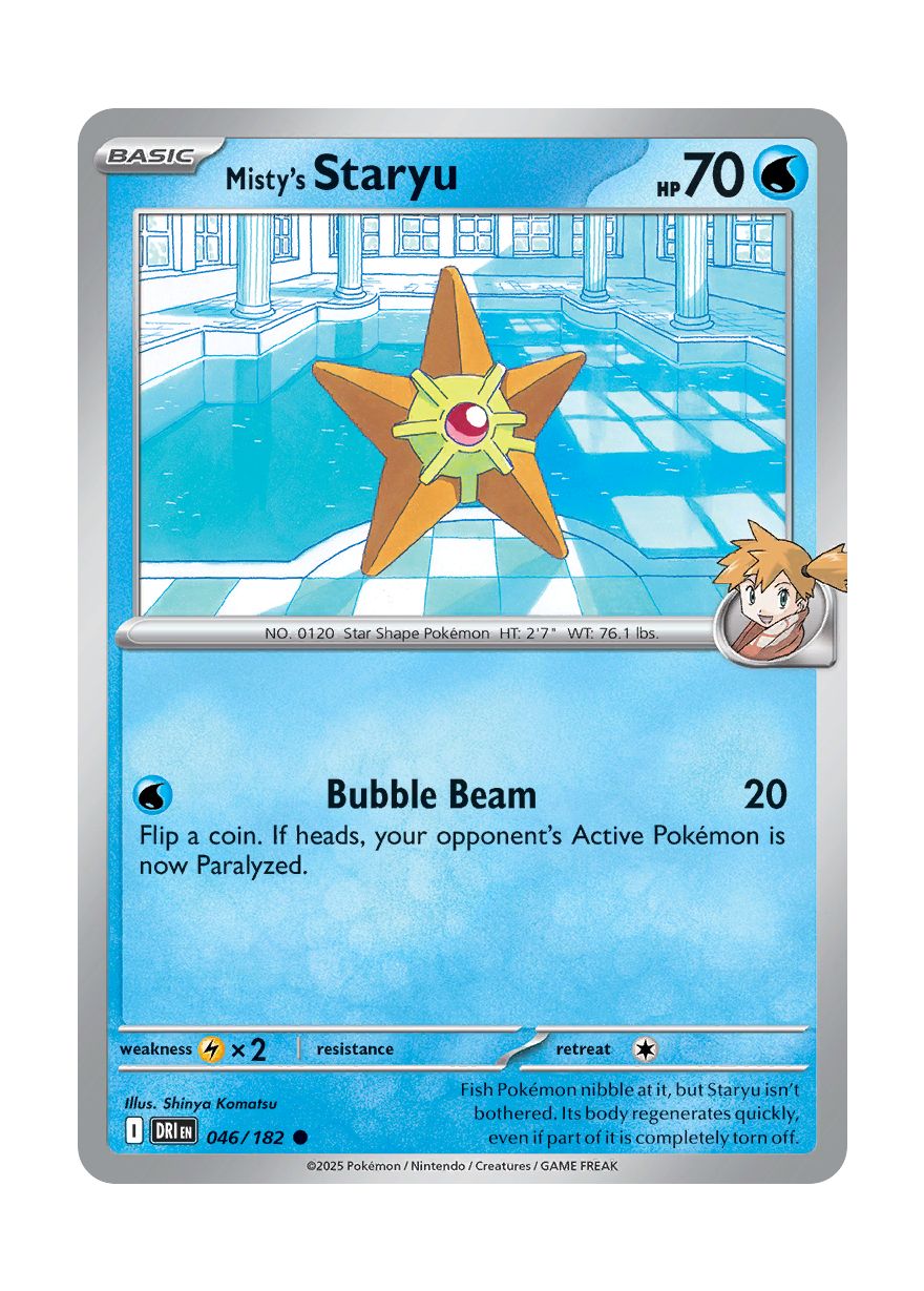 Misty's Staryu (046/182) - Destined Rivals