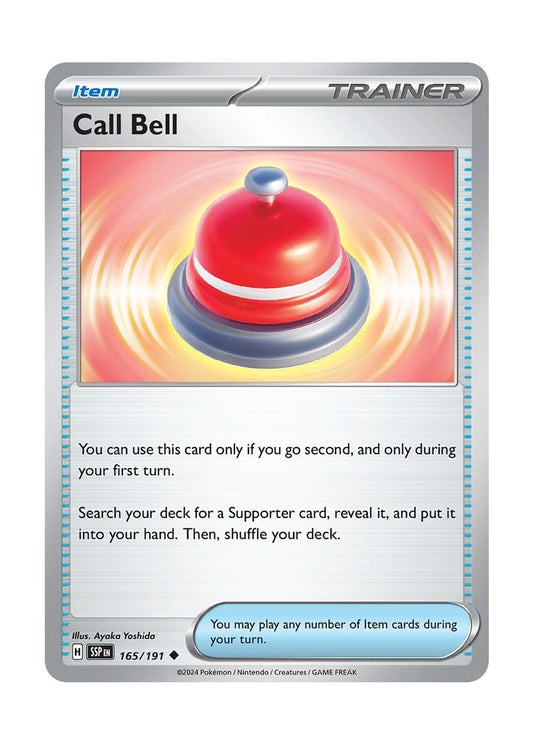 Call Bell (165/191) - Surging Sparks