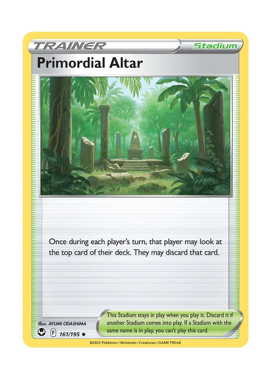 Primordial Altar - Reverse Holo (161/195) - Silver Tempest