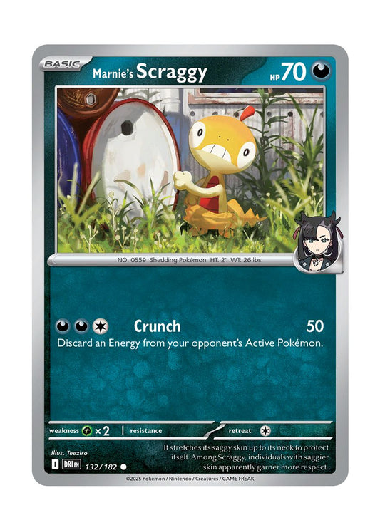 Marnie's Scraggy (132/182) - Destined Rivals