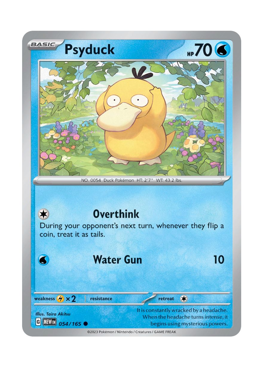 Psyduck - Reverse Holo (054/165) - 151