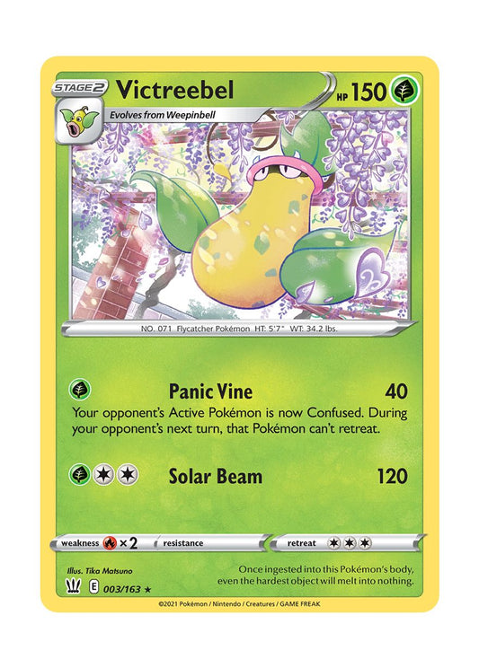 Victreebel - Reverse Holo (003/163) - Battle Styles