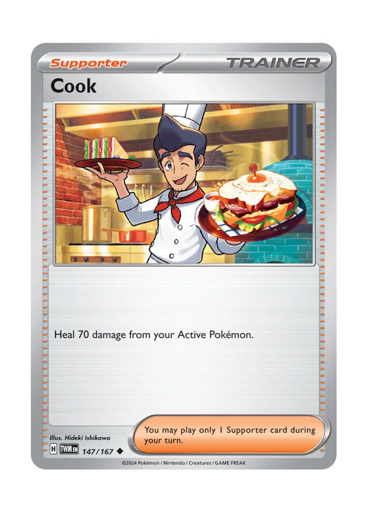 Cook - Reverse Holo (147/167) - Twilight Masquerade