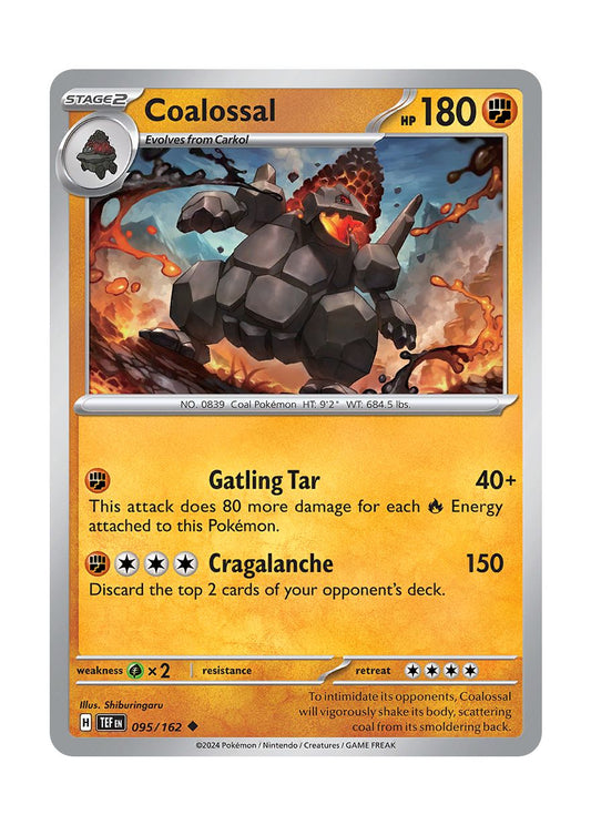Coalossal - Reverse Holo (095/162) - Temporal Forces