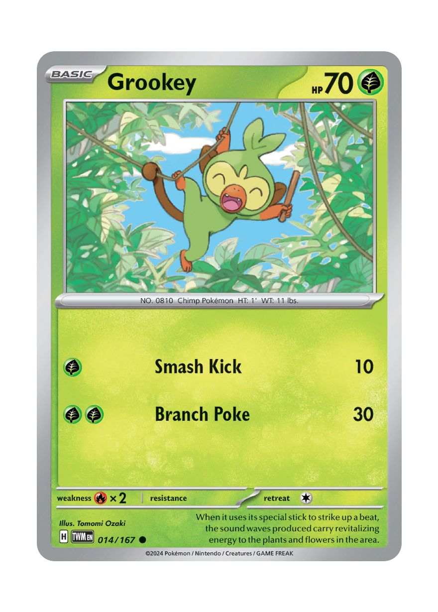 Grookey - Reverse Holo (014/167) Torena Grookey - Reverse Holo (014/167) Torena