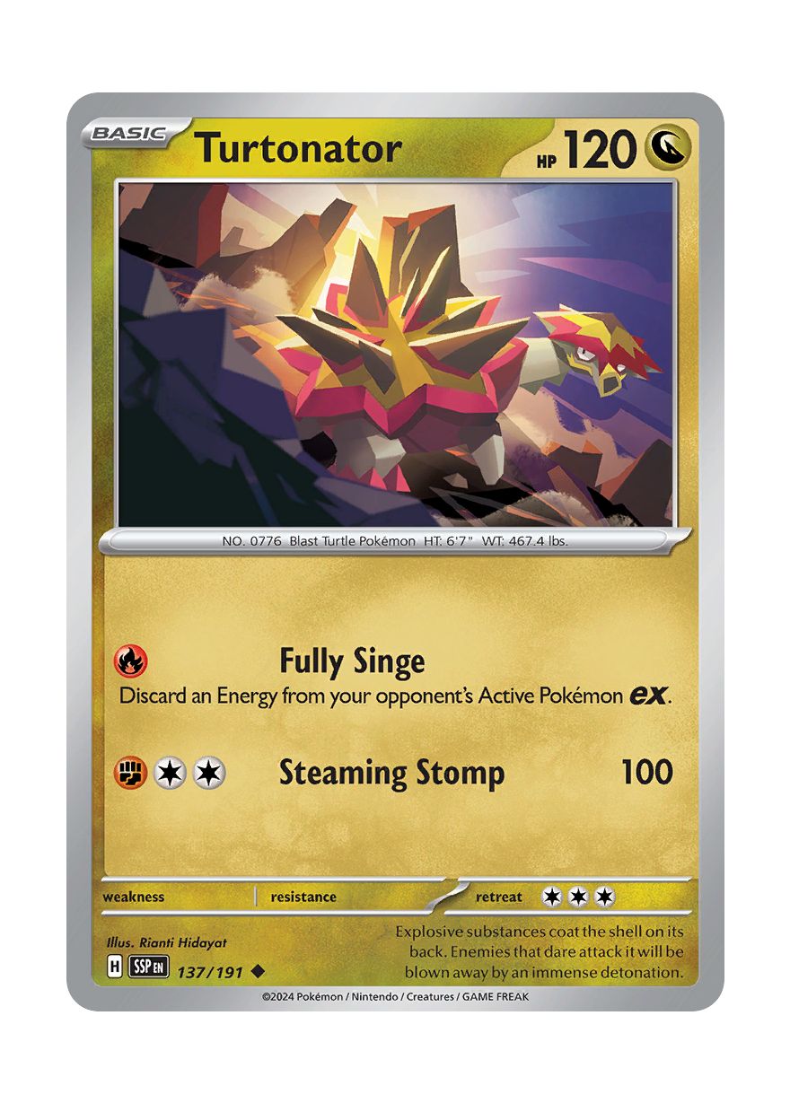 Turtonator (137/191) - Surging Sparks