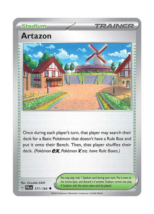 Artazon - Reverse Holo (171/193) - Paldea Evolved