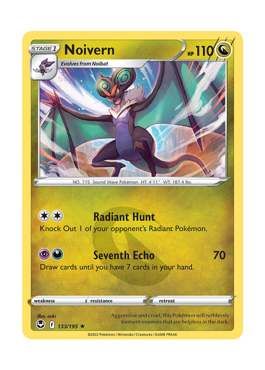 Noivern - Reverse Holo (133/195) - Silver Tempest