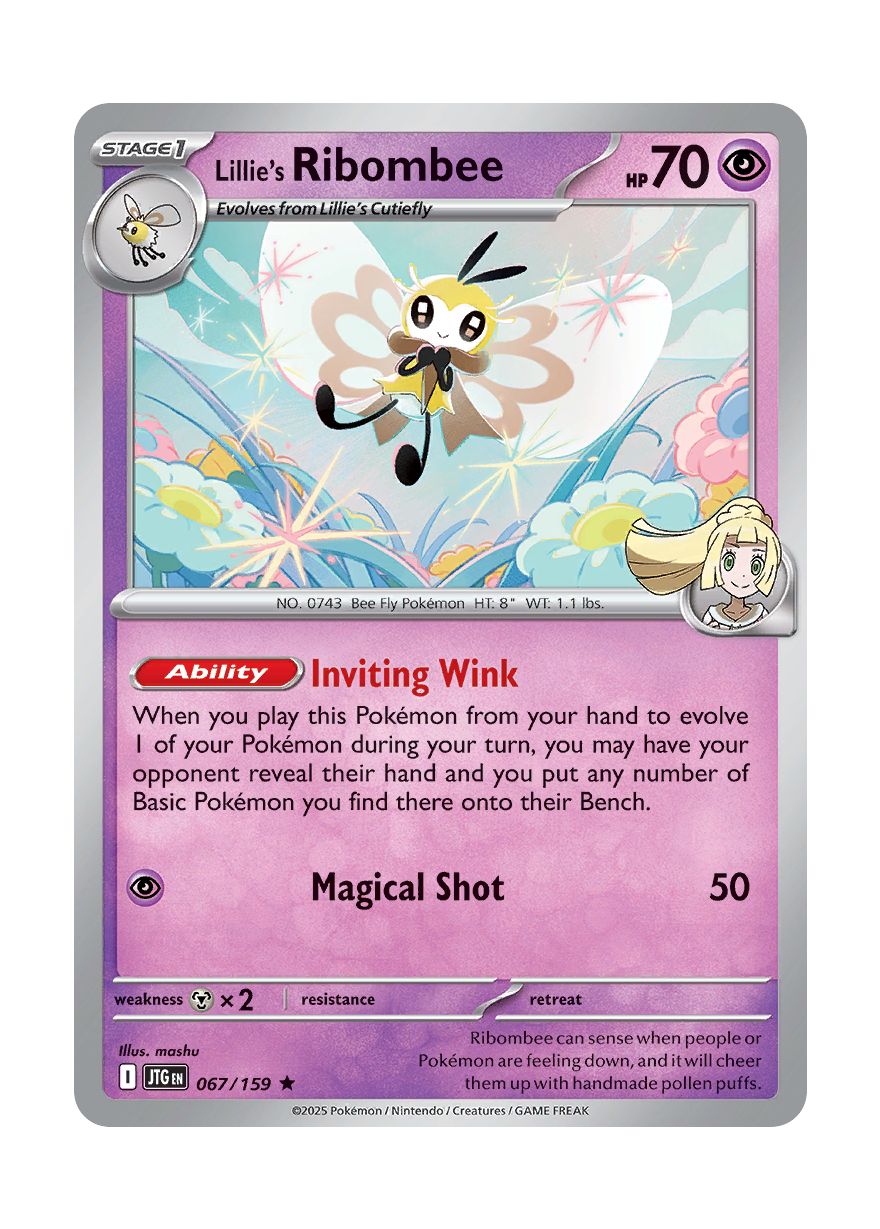 Lillie's Ribombee (067/159) - Journey Together