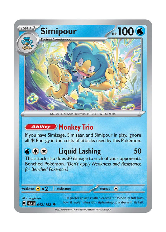 Simipour - Reverse Holo (042/182) - Paradox Rift