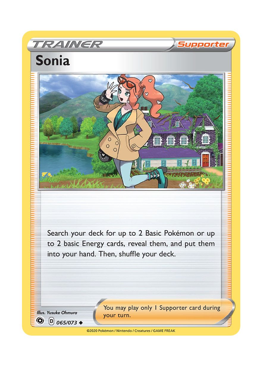Sonia - Reverse Holo (065/73) - Champion's Path