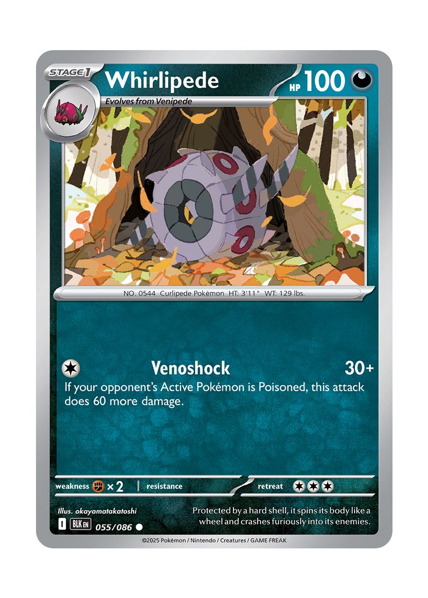 Whirlipede (055/86) - Black Bolt