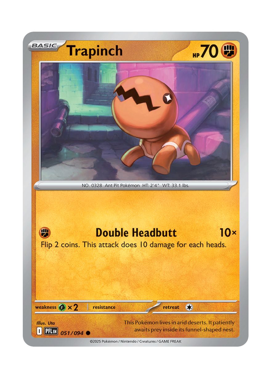 Trapinch (051/94) - Phantasmal Flames