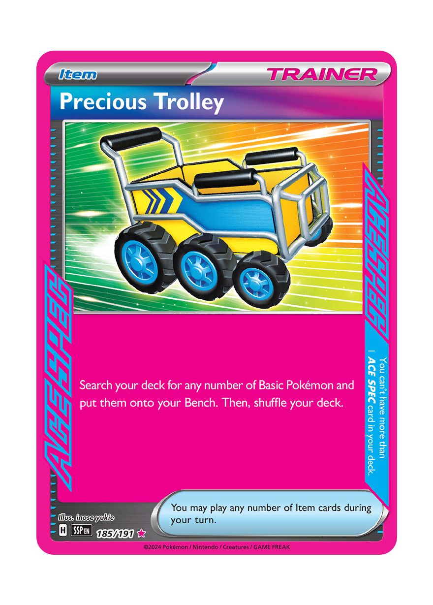 Precious Trolley (185/191) - Surging Sparks