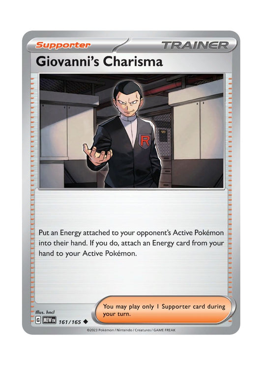 Giovanni's Charisma - Reverse Holo (161/165) - 151