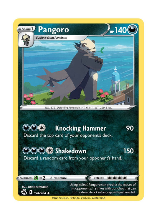 Pangoro - Reverse Holo (174/264) - Fusion Strike