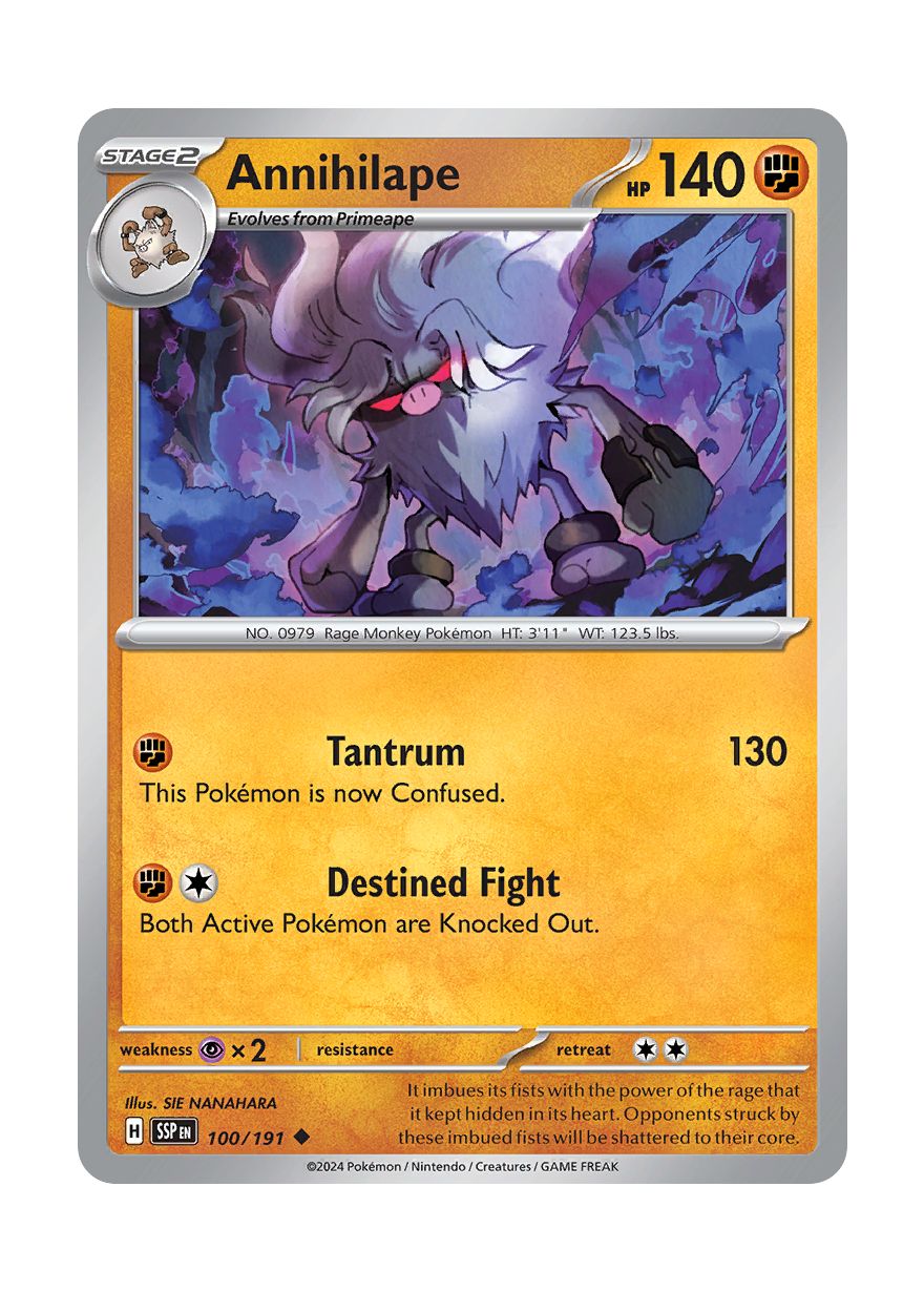 Annihilape (100/191) - Surging Sparks