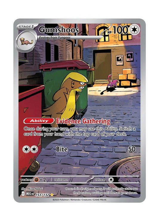 Gumshoos (153/132) - Mega Evolution