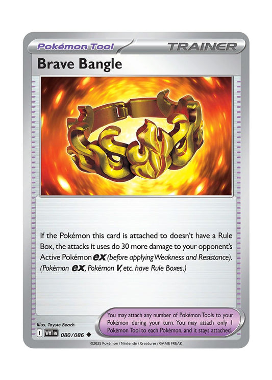 Brave Bangle (080/86) - White Flare