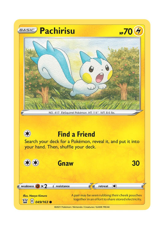 Pachirisu - Reverse Holo (049/163) - Battle Styles
