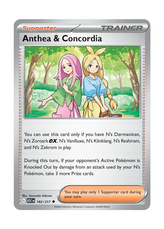Anthea & Concordia (182/217) - Ascended Heroes