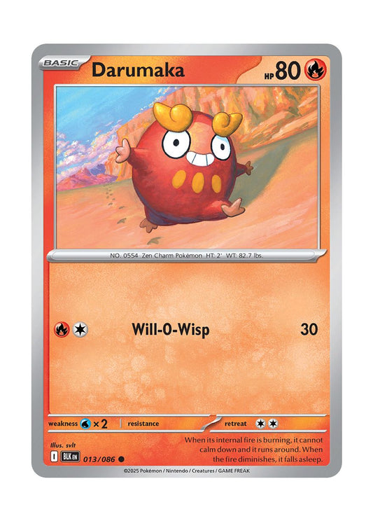 Darumaka (013/86) - Black Bolt