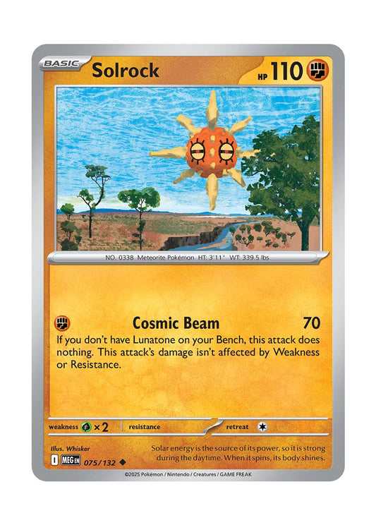 Solrock (075/132) - Mega Evolution