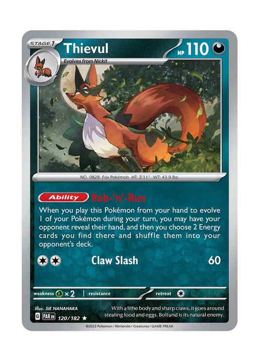 Thievul - Reverse Holo (120/182) - Paradox Rift