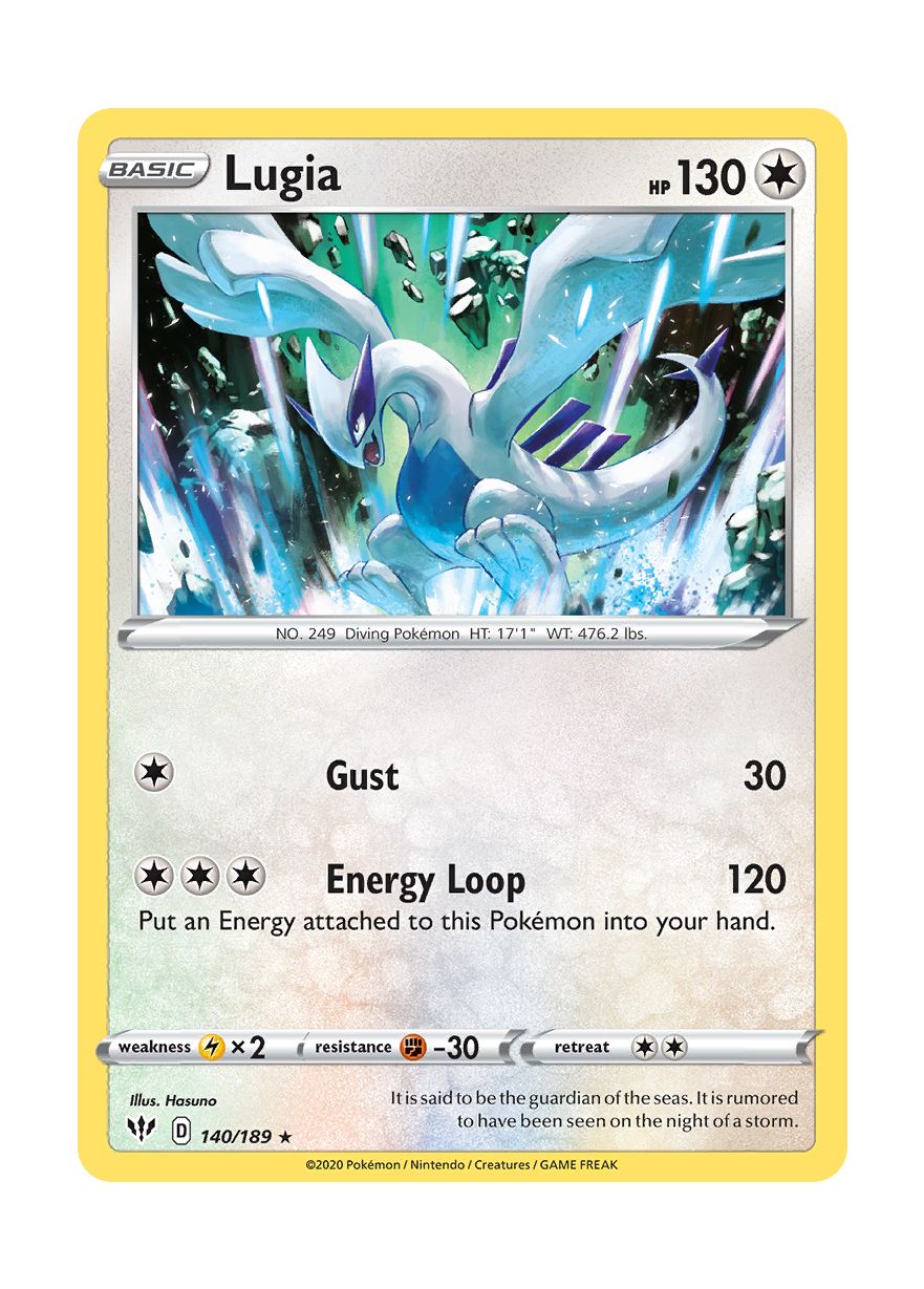 Lugia - Reverse Holo (140/189) Torena Lugia - Reverse Holo (140/189) Torena