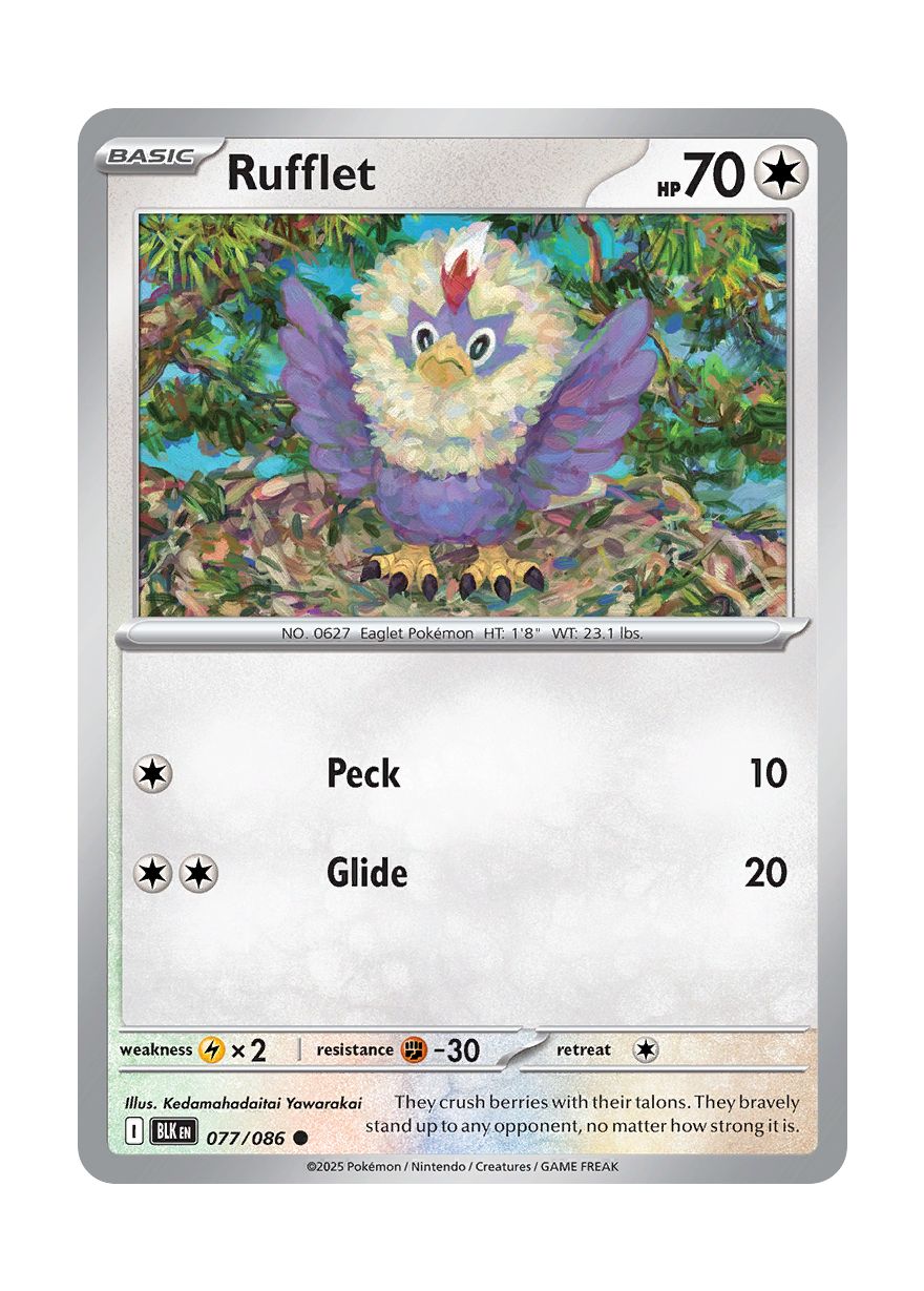Rufflet (077/86) - Black Bolt