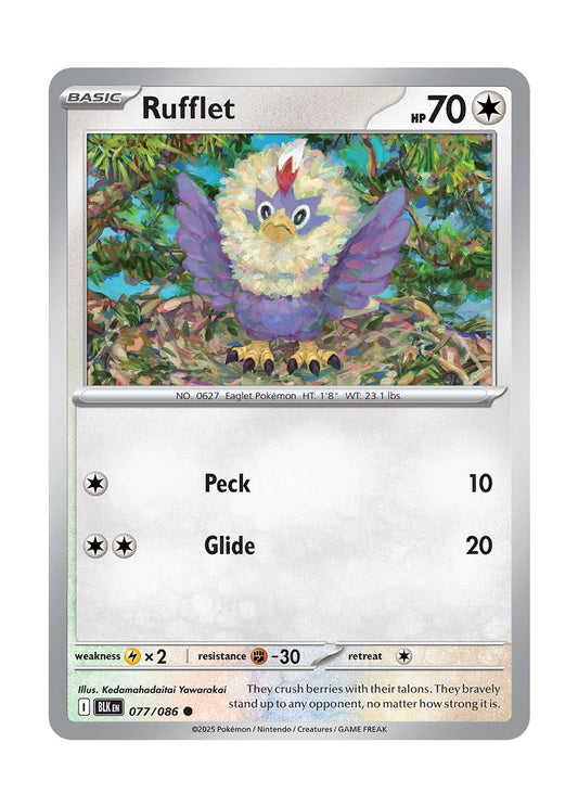 Rufflet (077/86) - Black Bolt