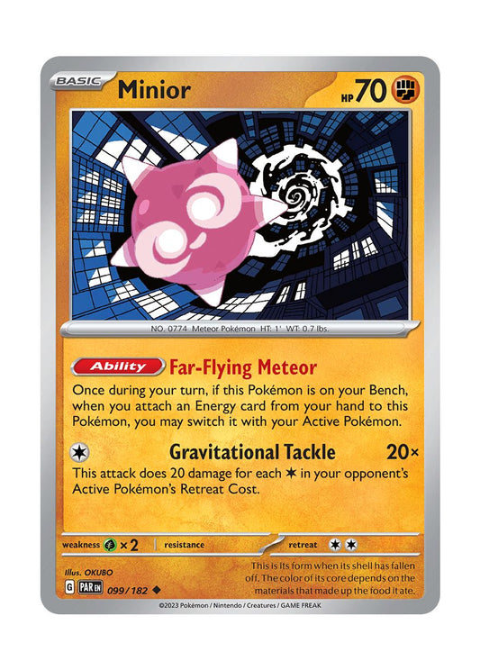 Minior - Reverse Holo (099/182) - Paradox Rift