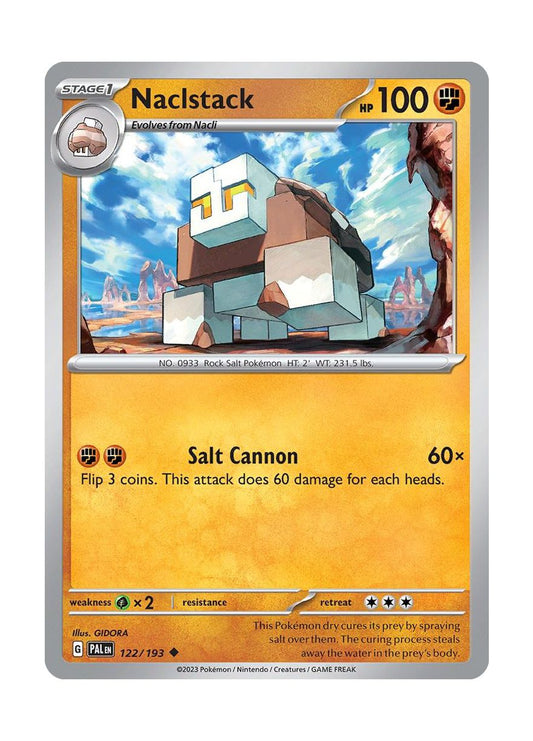 Naclstack - Reverse Holo (122/193) - Paldea Evolved