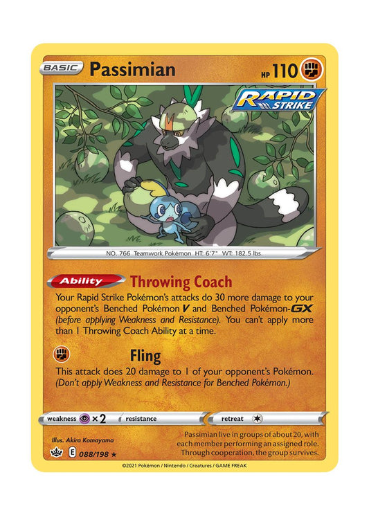 Passimian - Reverse Holo (088/198) - Chilling Reign
