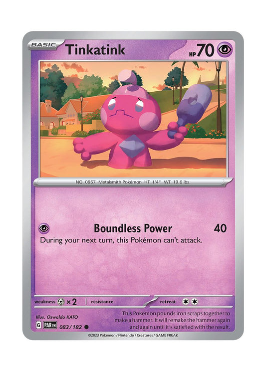 Tinkatink - Reverse Holo (083/182) - Paradox Rift