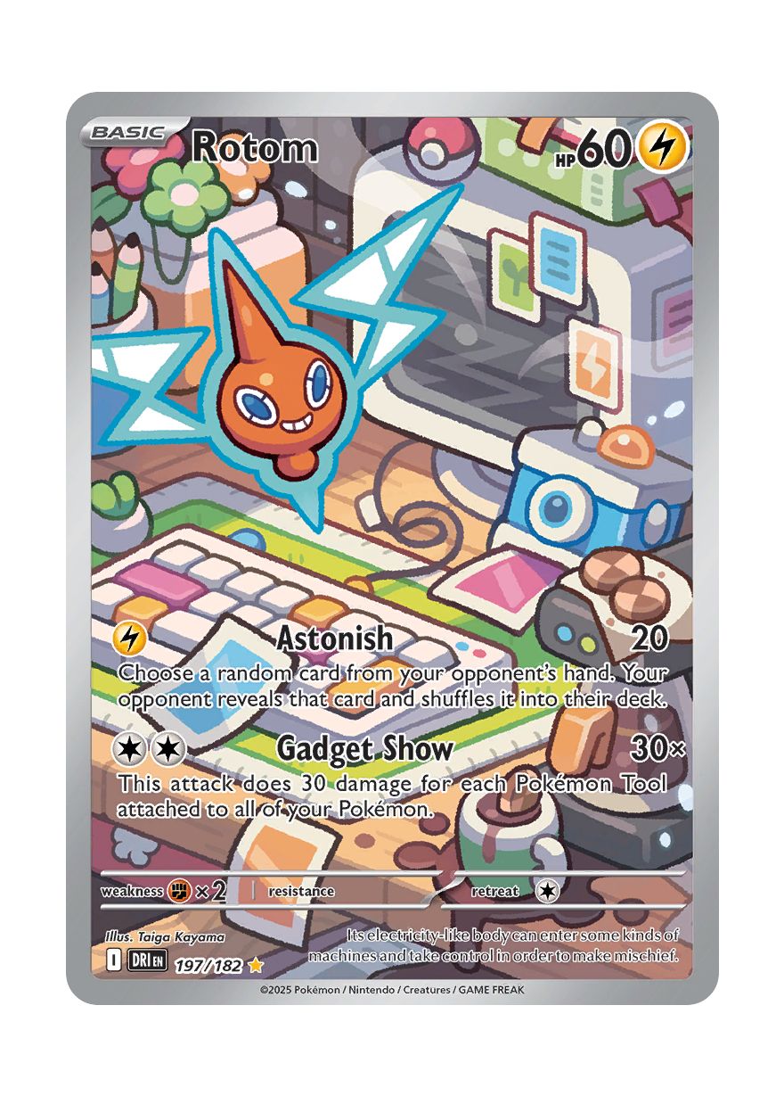 Rotom (197/182) - Destined Rivals