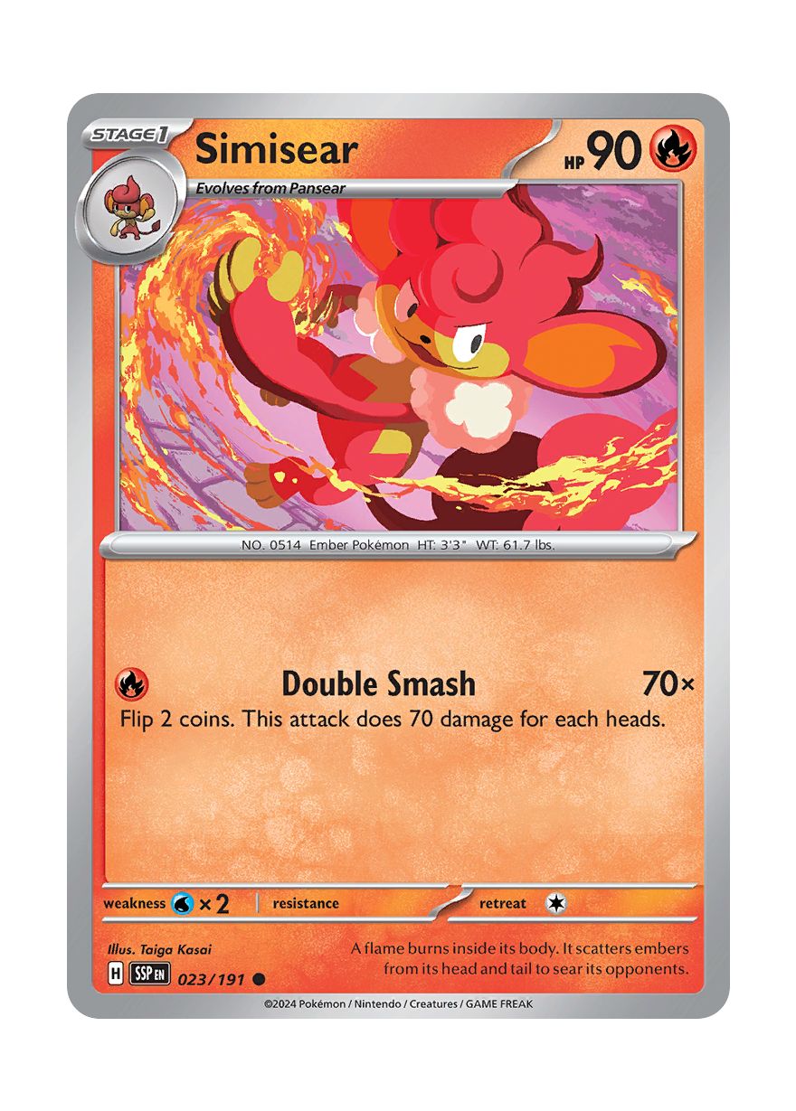 Simisear (023/191) - Surging Sparks