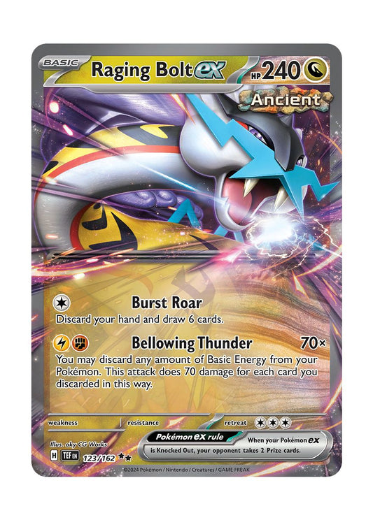 Raging Bolt ex (123/162) - Temporal Forces