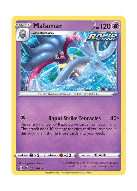 Malamar - Reverse Holo (070/198) - Chilling Reign