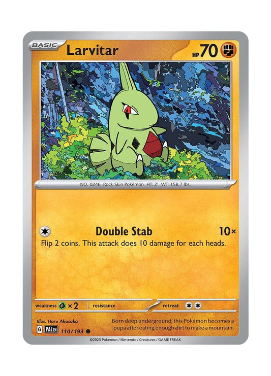 Larvitar - Reverse Holo (110/193) - Paldea Evolved