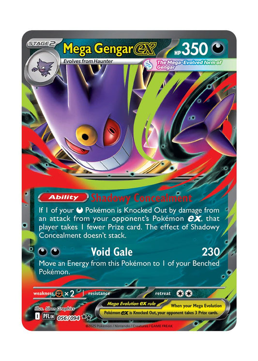 Mega Gengar ex (056/94) - Phantasmal Flames