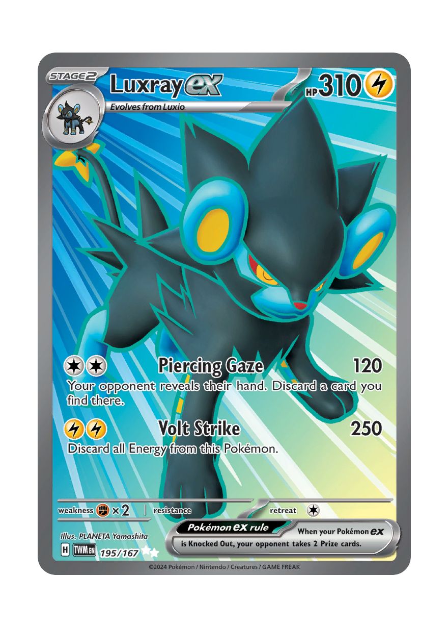 Luxray ex (195/167) - Twilight Masquerade