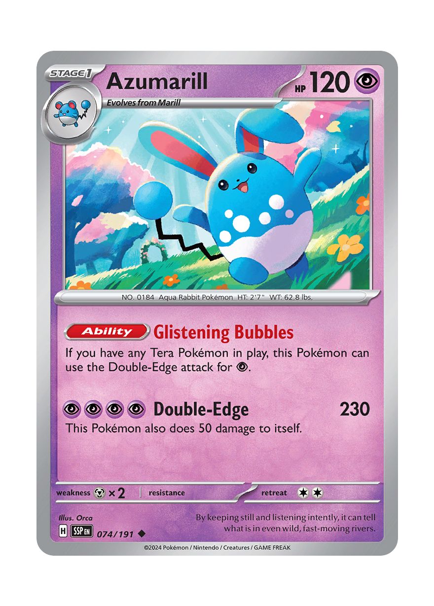 Azumarill (074/191) - Surging Sparks