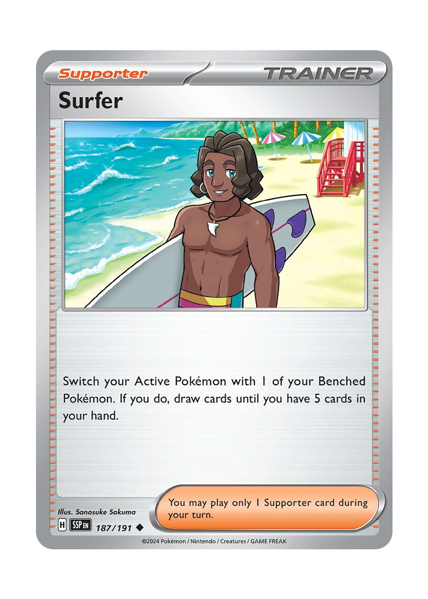 Surfer (187/191) - Surging Sparks