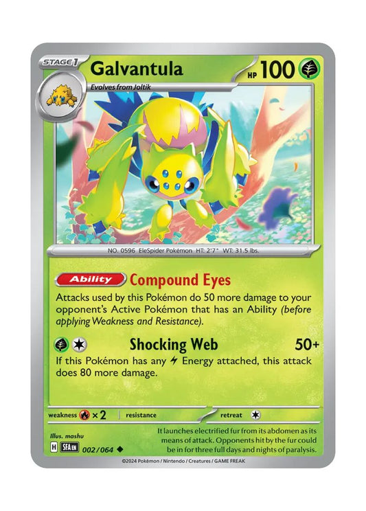 Galvantula (002/64) - Shrouded Fable