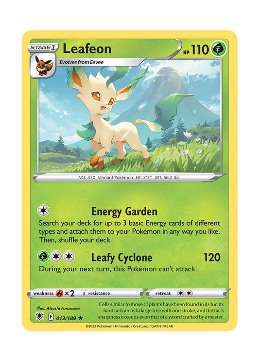 Leafeon - Reverse Holo (013/189) - Astral Radiance
