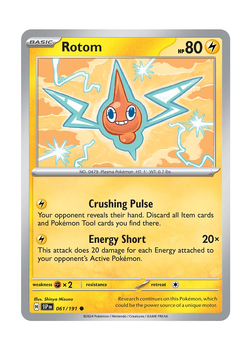 Rotom (061/191) - Surging Sparks