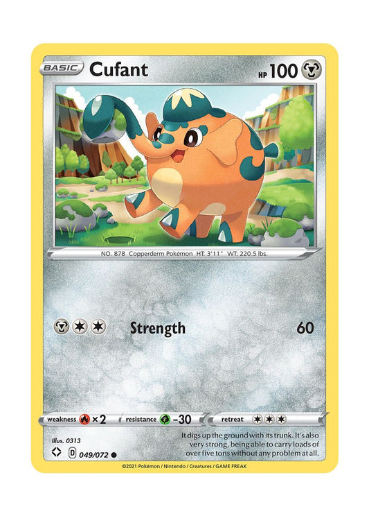 Cufant - Reverse Holo (049/72) - Shining Fates