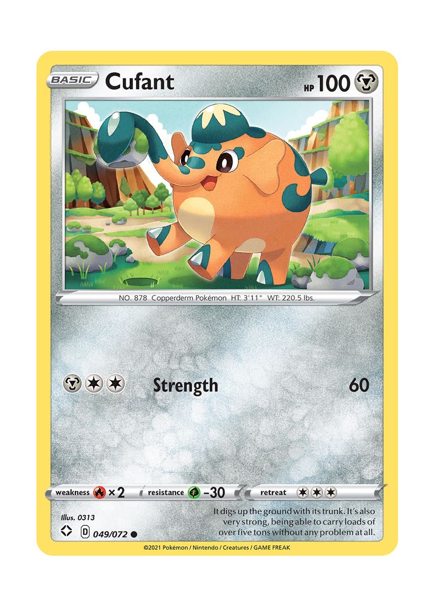 Cufant - Reverse Holo (049/72) - Shining Fates