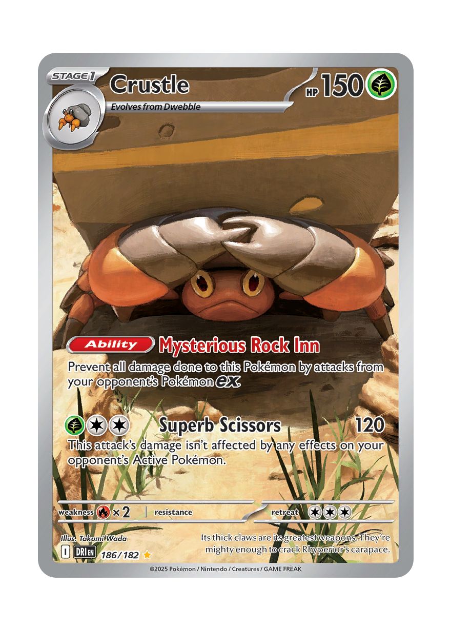 Crustle (186/182) - Destined Rivals